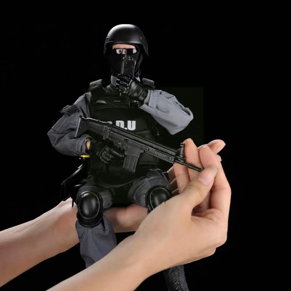 30cm Swat Soldier Figure 1/6 Scale Special Force Model Movable Joints Pvc Action Figure Collectible Model Toys For Boys T3l8