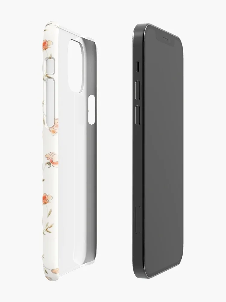 Жесткий чехол с акварельным цветочным рисунком для Iphone X XS XR Max 11 12 13 Pro Mini 5 детской