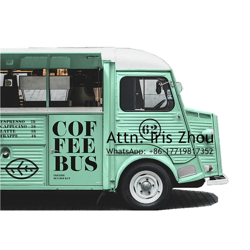 Мобильный электрический грузовик для пищевых продуктов тележки пищевой фургон