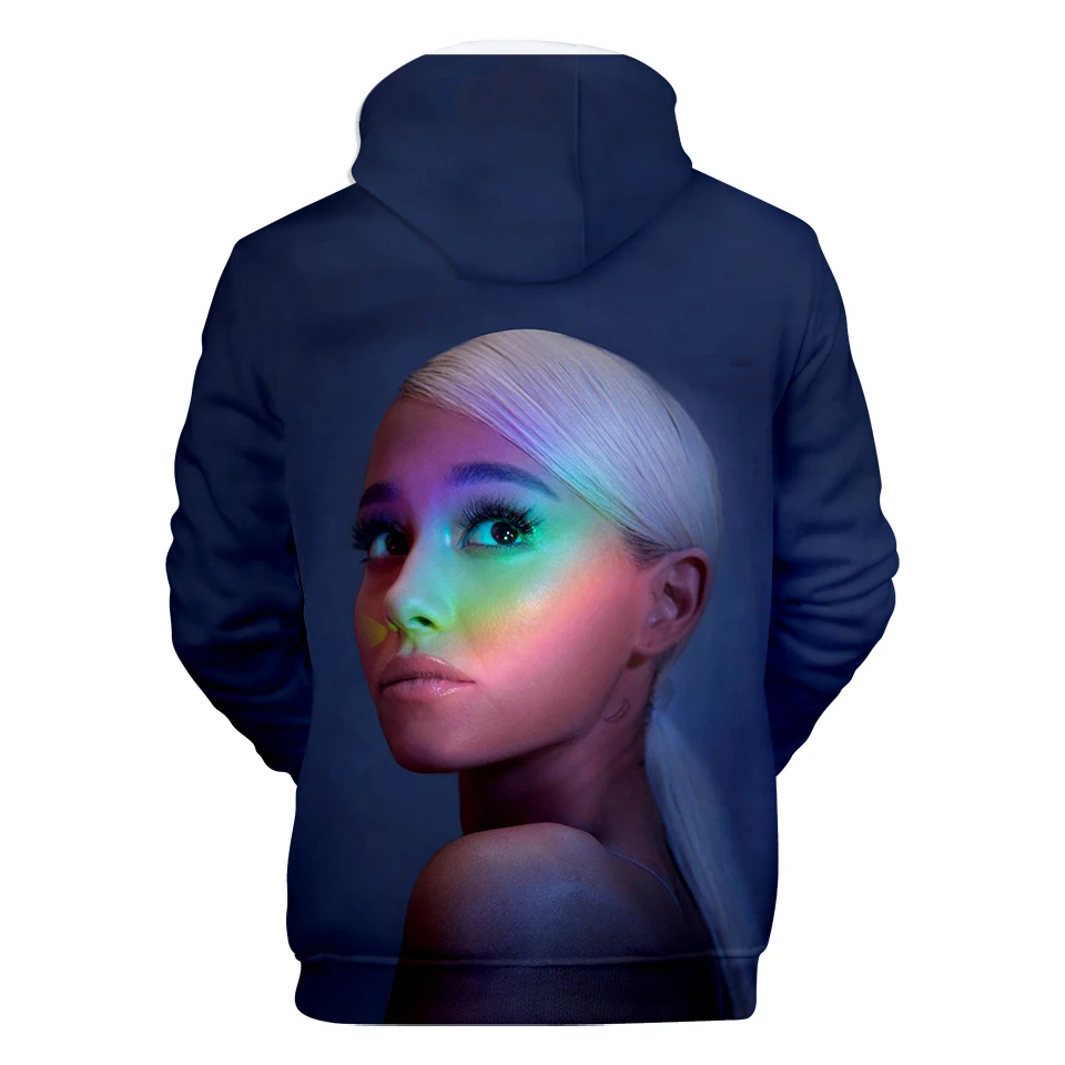 New Fashion Beautiful Ariana Grande 3D Hoodies Women/Men Ariana Grande Spring Autumn Casual 3D Harajuku Girl's Hoodies Tops