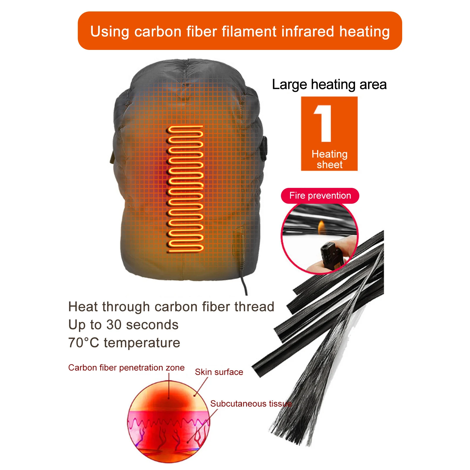 

Trooper Trapper Hat With Windproof Glasses Winter Thermal Warm USB Rechargerable Outdoor Hiking Cycling Ski Hat With Ear Flaps