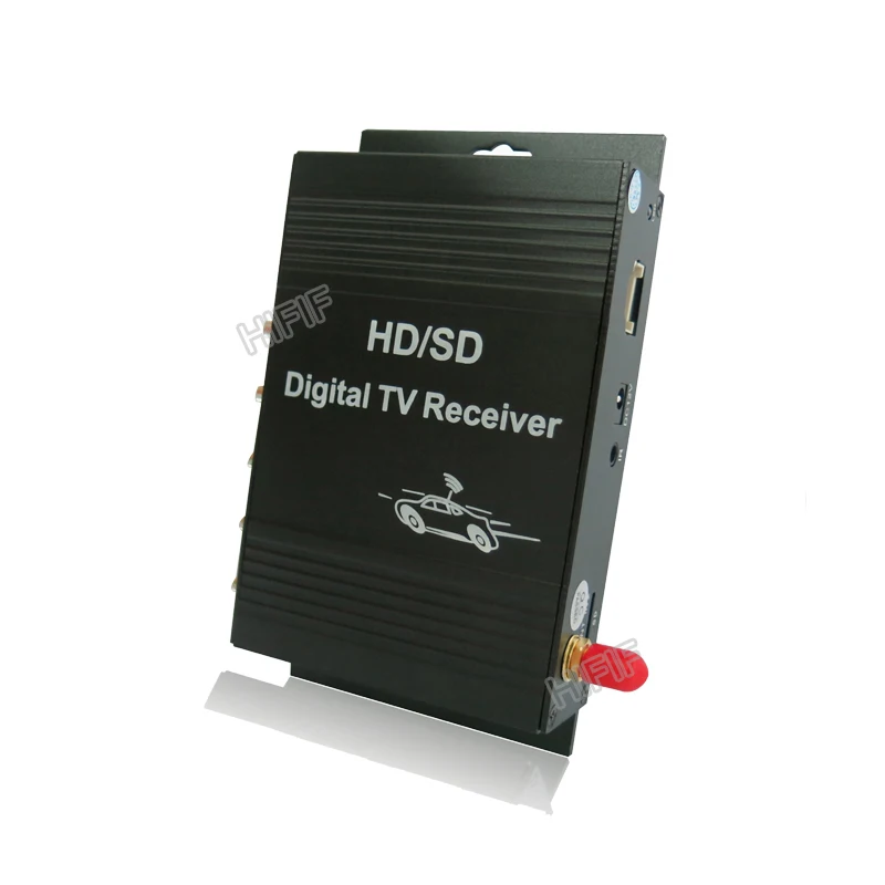 Mobile Car ISDB-T Digital TV BOX External Receiver /Tuner For South American ONE SEG Free shipping |