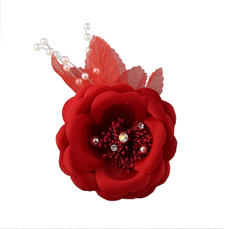 Классическая Брошь Модные Винтажные заколки из ткани для женщин