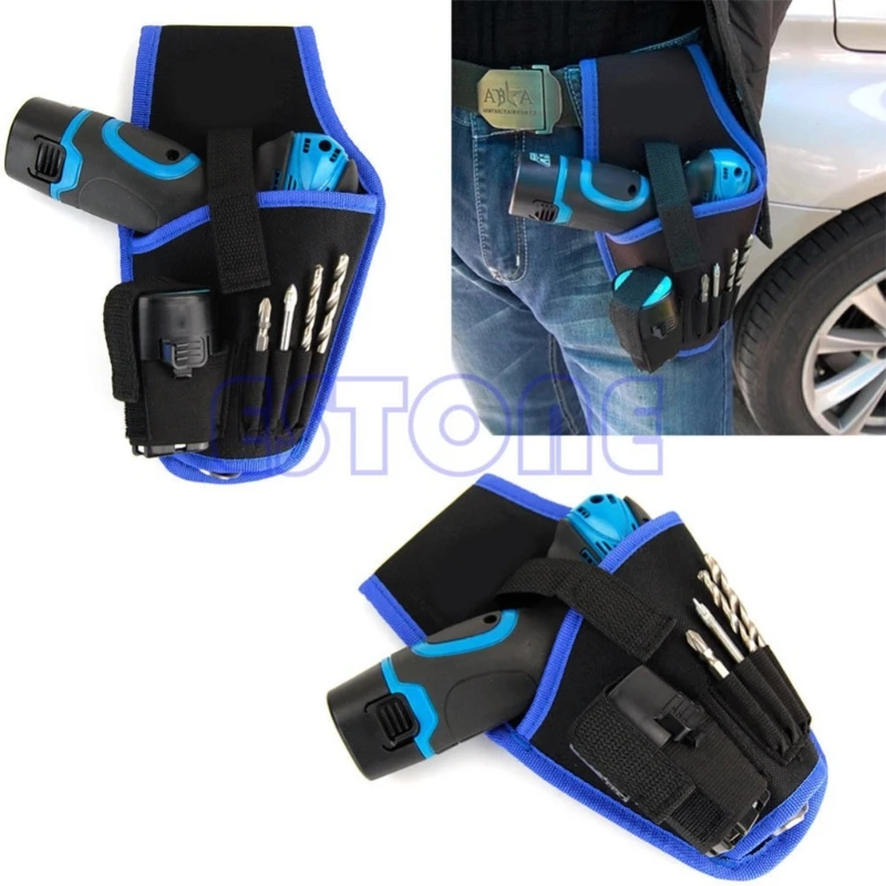 

2021 New Portable drill Holder Holst Pouch Cordless Tool For 12v Drill Waist Tool Bag