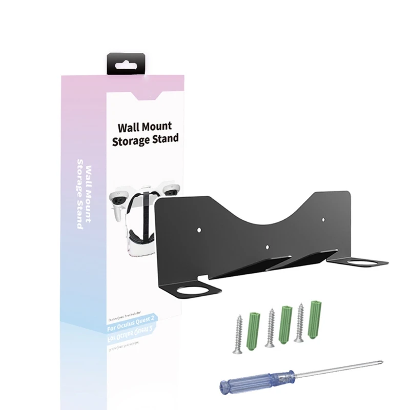 

More Stable Base Headset Display Holder VR Stand Compatible with quest 2 Headsets Storage VR Accessories