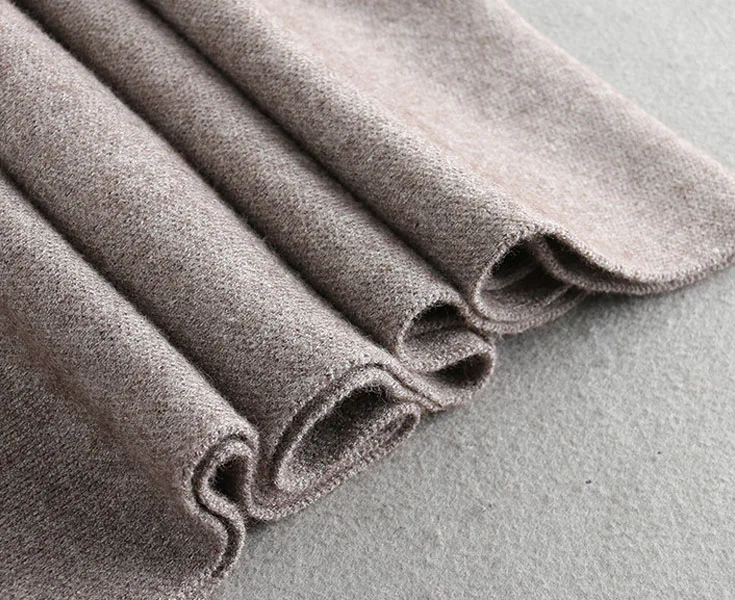 

Knitted Thick Winter Pencil Skirt Mid Calf Elegant Pockets High Waist Pleated Stretch A Line Loose Casual Warm Kawaii Harajuku