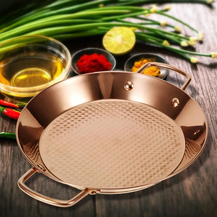 Кастрюля из нержавеющей стали лоток для морепродуктов с двойной ручкой 26 см