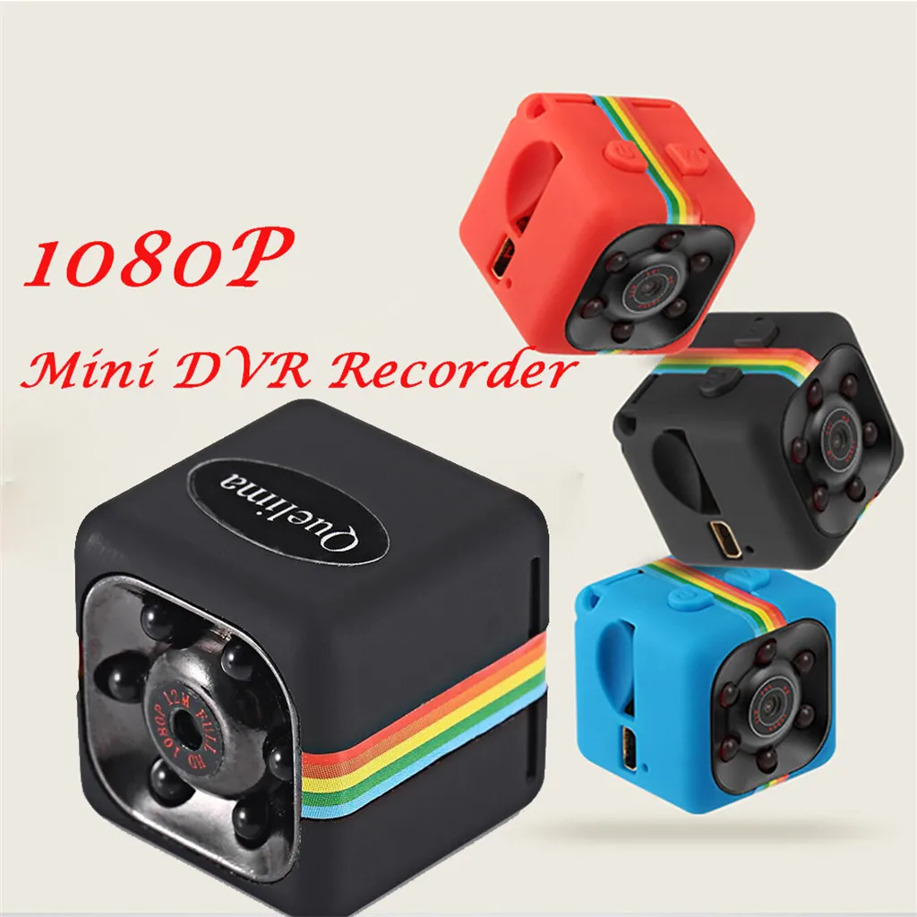 SQ11 мини камера HD 1080P видеокамера DVR DV маленькая сенсор ночное видение микро