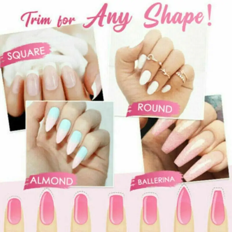 

Repair Nail Gel Extension Reinforcement Nail Glue Expansion Fiber Liquid 10Pcs Extension D8O4