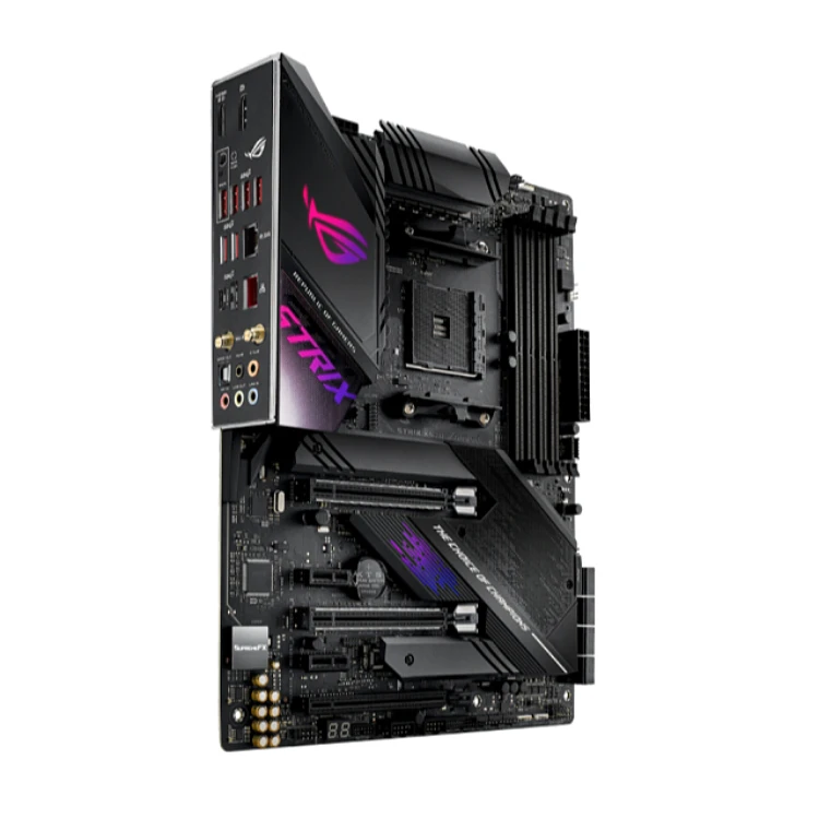 

ROG Strix X570-E Gaming ATX Motherboard with PCIe 4.0, Aura Sync RGB Lighting, 2.5 Gbps and Intel Gigabit LAN, WIFI 6