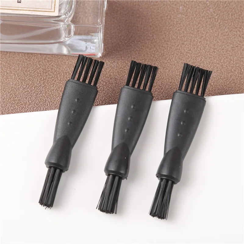 

Black plastic double head small handle nylon anti-static brush razor camera computer keyboard gap dust removal cleaning tool