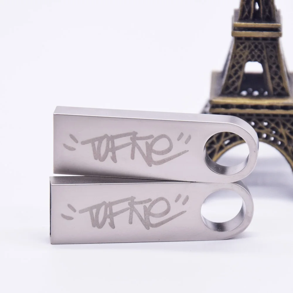 50 шт./лот металлический USB флеш накопитель 2 0 128 МБ 1 Гб карта памяти мини флешки