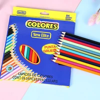 cute cartoon color pencils childrens graffiti painting gel pen for kids adult diy toys pencils school craft supply