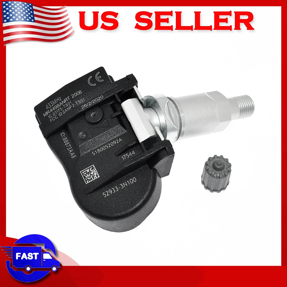 TPMS Датчик давления в шинах US/CN наличии 433 МГц 52933-3N100 529333N100 529332M650 для Hyundai Accent Kia Sorento