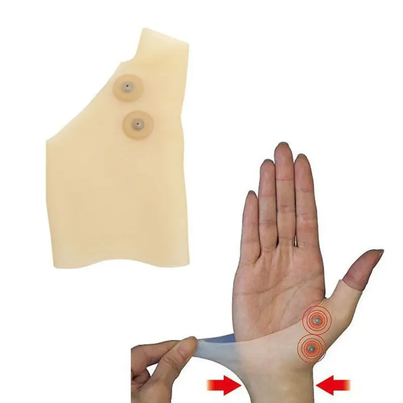 Магнитные камни терапия запястья рука Поддержка ремешок перчатки Растяжение