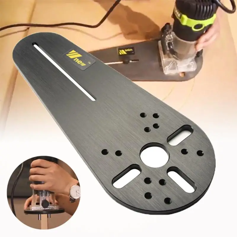

Круглый режущий джиг для Bosch Makita, электрический ручной триммер, деревообрабатывающий фрезерный станок, круглая режущая машина, аксессуары, ...