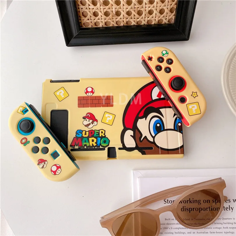 Милый чехол для игры Super Mario Nintendoswitch Nitendo Nintendo Switch аксессуары мягкий из ТПУ |