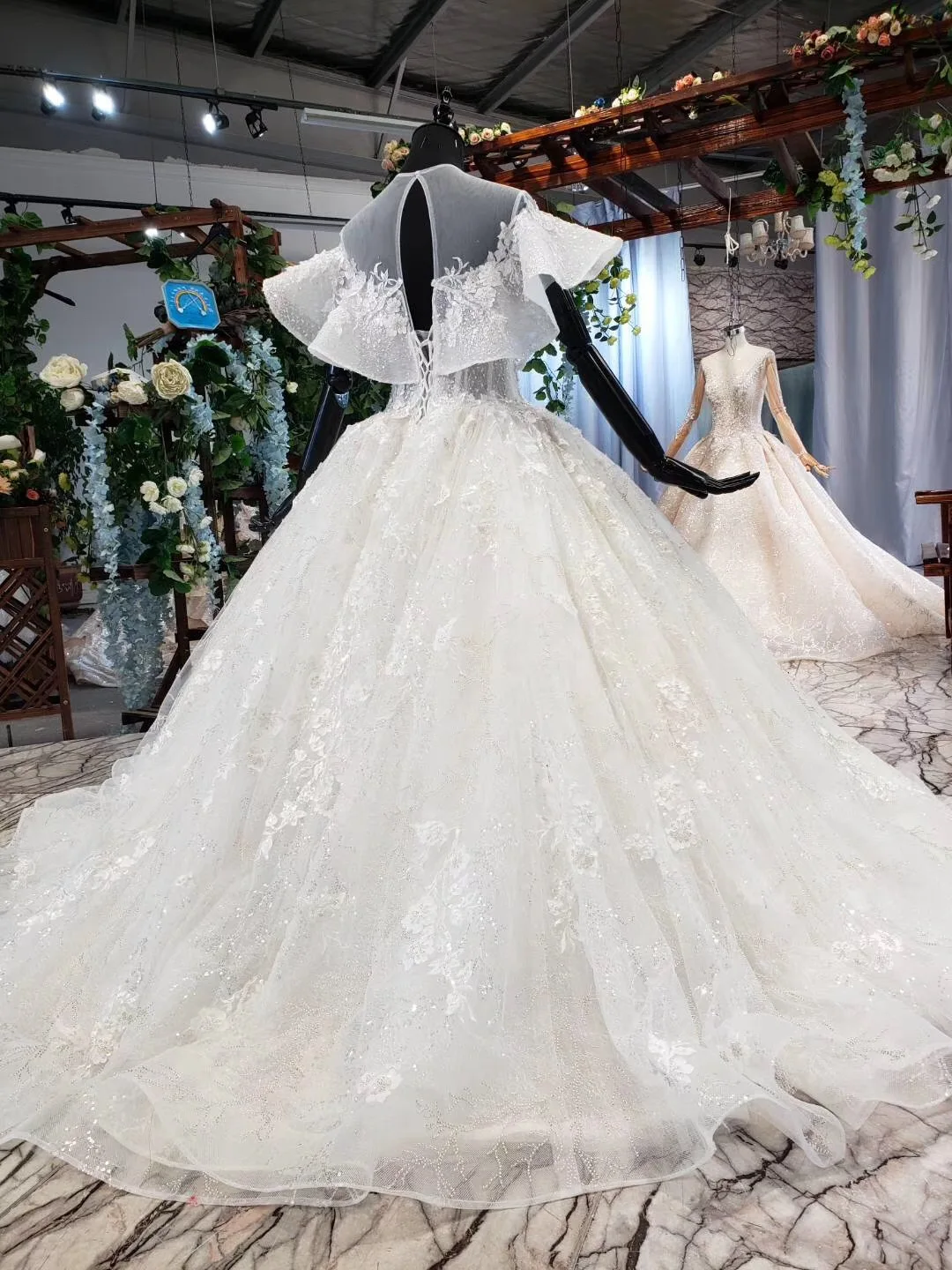 Vestido De Novia 2019 Appliques Tulle Lace Wedding Dresses Lace Up Back Vintage Robe De Mariee Sleeveless Simple Bridal Gowns