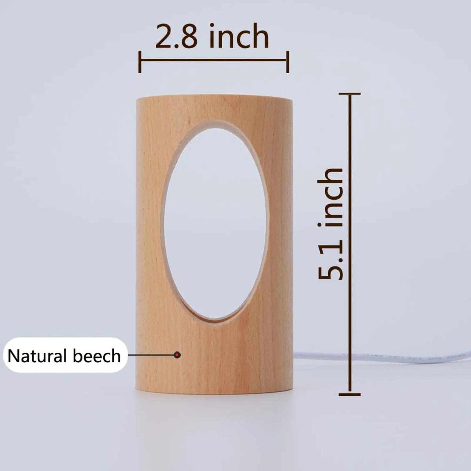 

Small Night Lights Bedside Table Lamps Minimalist Solid Wood Table Lamp Bedside lampara de noche dormitorio bedroom decoration
