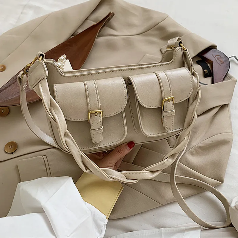 

Fashion Crossbody Bags For Women 2020 Luxury Handbags Women Bags Designer PU Leather Shoulder Bag Female Travel Messenger Bag