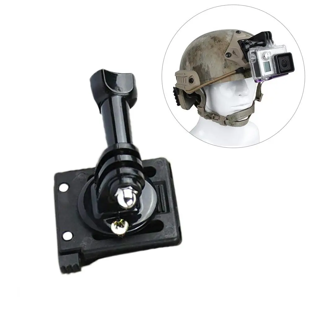 

Tactical Helmet Camera Accessories For Go Pro Motorcycle Helmet Bicycle Bracket Adjustable Bracket For GoPro Hero 5 6 7 EKEN H9
