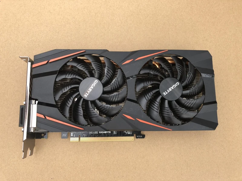 Видеокарта GABYTE RX 570 4 Гб 500 бит GDDR5 графические карты для AMD серии VGA RX570 DisplayPort HDMI DVI