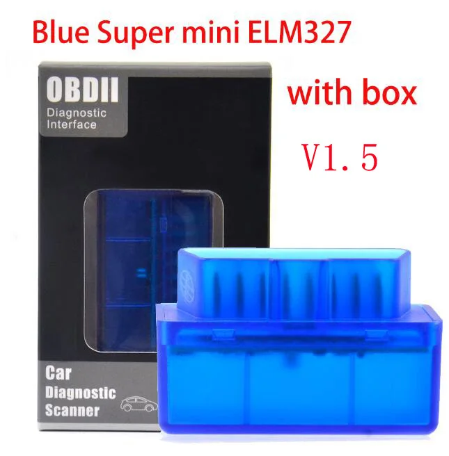 V1.5 Mini elm327 box HH OBD ELM327 Bluetooth OBD2 OBDII CAN BUS проверить двигатель автомобиля Авто диагностический сканер инструмент elm327 интерфейс адаптер для Android ПК - Цвет: V1.5 Mini elm327 box