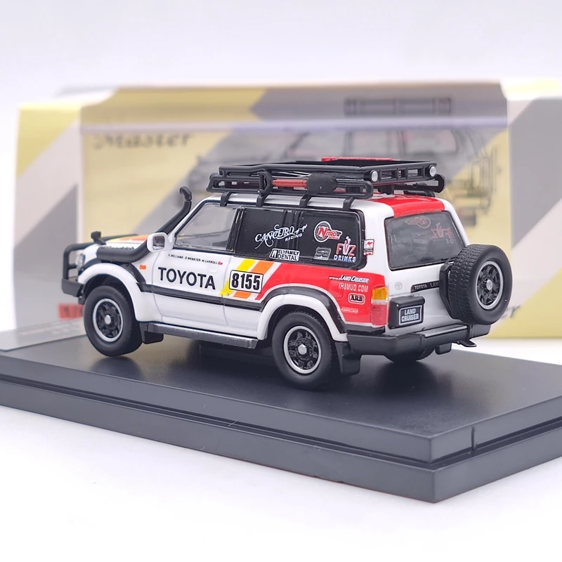 Мастер от 1/64 до ~ TA LAND CRUISER LC80 Мексика Baja 1000 ралли #8155 джип модели игрушки
