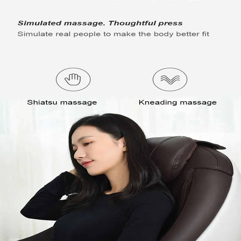 Массажное кресло для дома маленькое Электрическое Кресло всего тела свободная