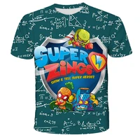 super zings t shirt kids toddler anime game streetwear short sleeve childrens t shirt superzings tshirt children clothes to