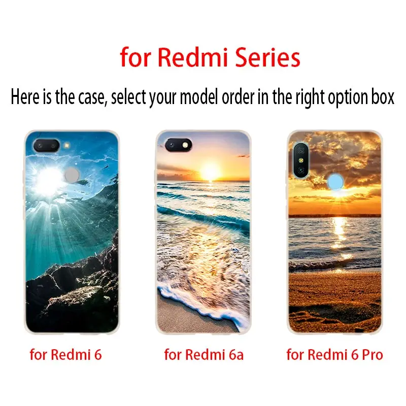 Прозрачный мягкий чехол для Xiaomi Redmi Note 8 7 6 5 Pro 8a 6pro 6a s2 5a 4a 5plus y3 Coque Etui | Мобильные