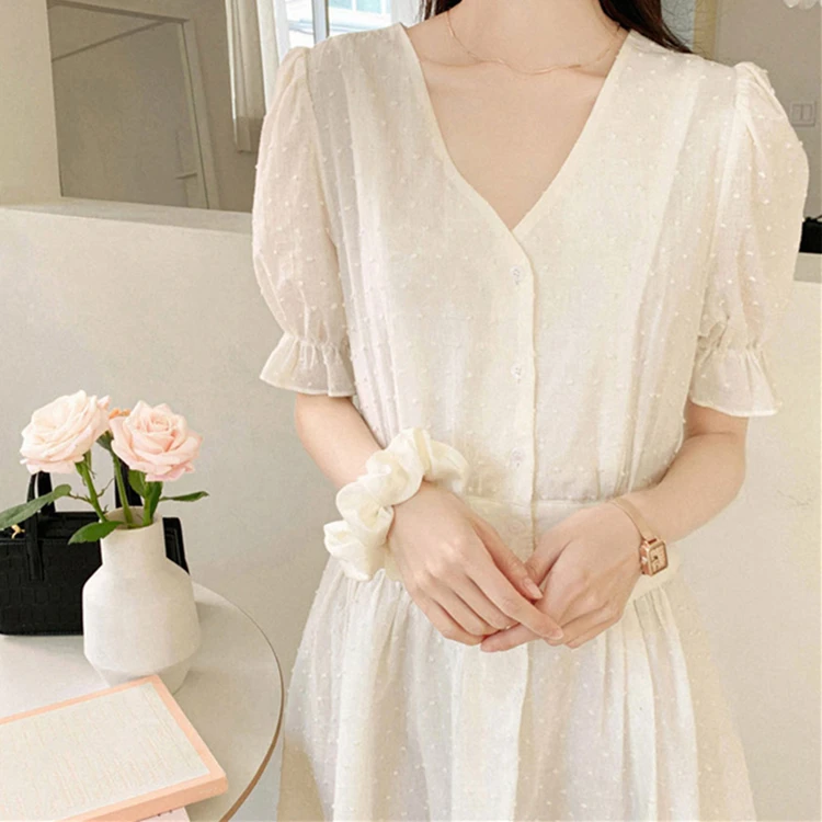 Новинка лета 2021 женские платья с завышенной талией повседневное модное милое