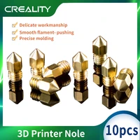 10pcs mk8 nozzle 0 2mm 0 3mm 0 4mm 0 5mm 0 6mm 0 8mm copper 3d printer parts extruder threaded 1 75mm filament head brass nozzl
