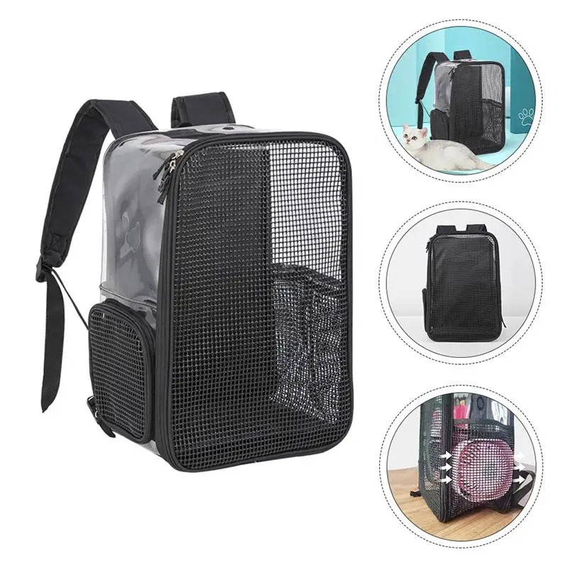 

1pc Breathable Fashion Durable Pet Travel Bag Pet Cat Pack Bag Dog Bag Pet Backpack
