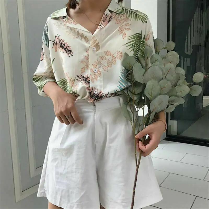 Новые шифоновые Женские повседневные блузки hirigin одного размера женские