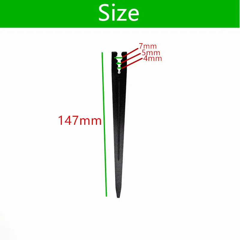 Мини V образный держатель для фиксации от 3 до 7 мм|support stake|micro tubingirrigation holder |