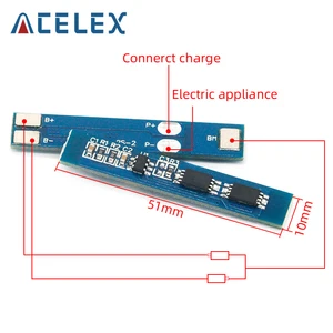 2S 3A литий-ионный литиевый Аккумулятор 7,4 В 8,4 в 18650 плата защиты зарядного устройства bms pcm для литий-ионного аккумулятора lipo