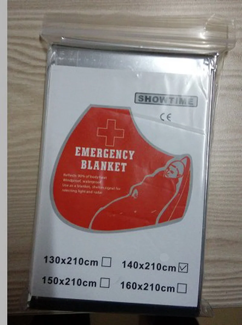 Военное аварийное одеяло уличное водонепроницаемое для выживания и спасения