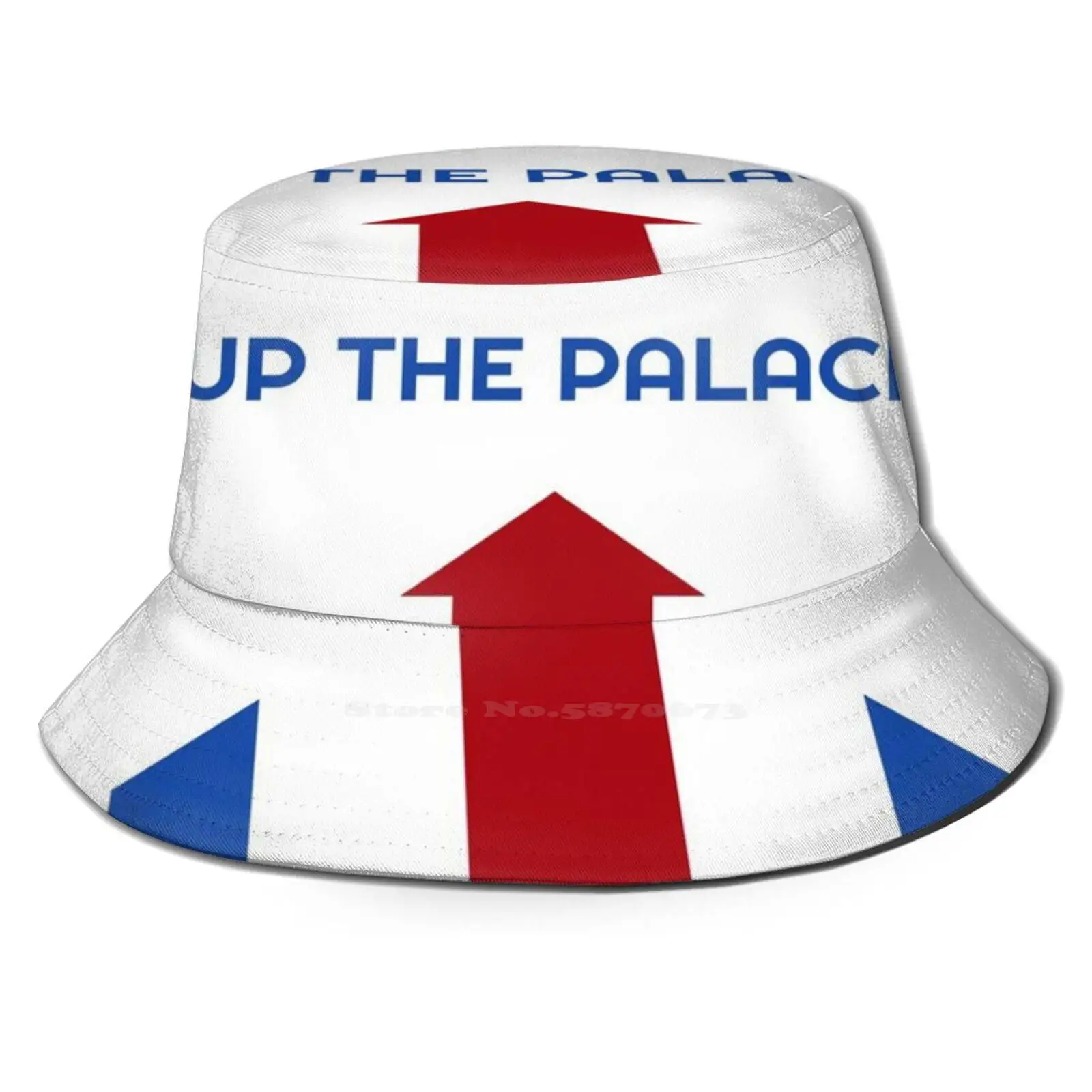 

Up The Away Pattern Design Printed Travel Bucket Hats Cpfc Crystal Ptid Crystal Up The