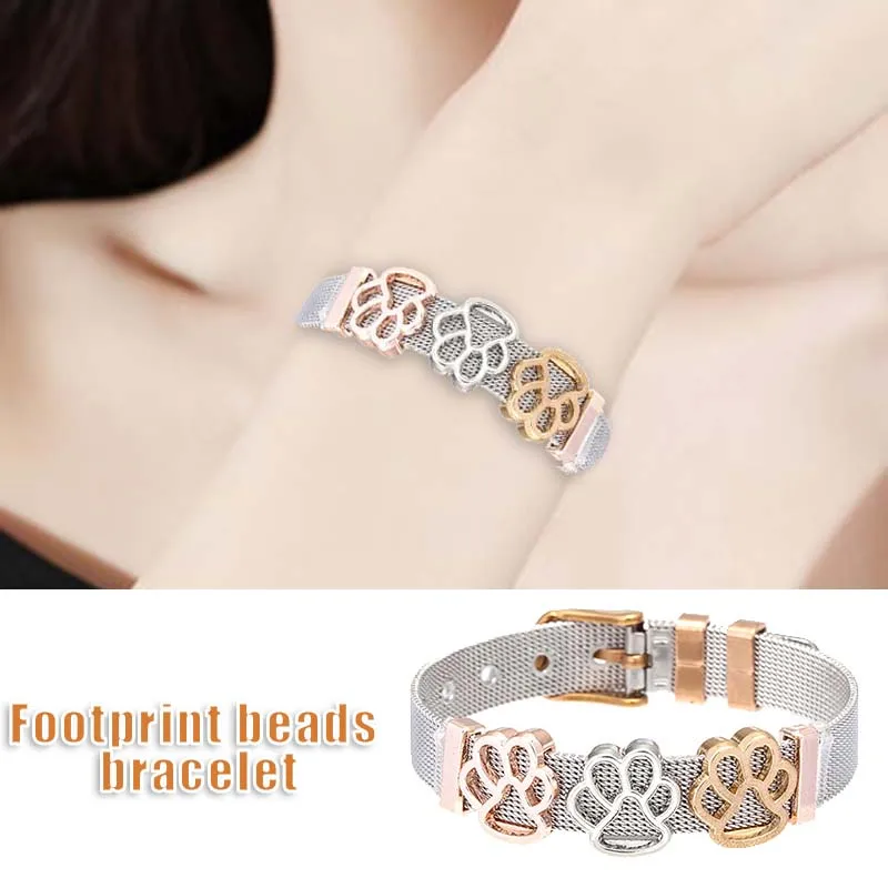 

1 Pcs Triple Paw Bracelet Women's Stainless Steel Hand Chain Adjustable Jewelry Gift Fashion Bracelet Jewelry For Girls