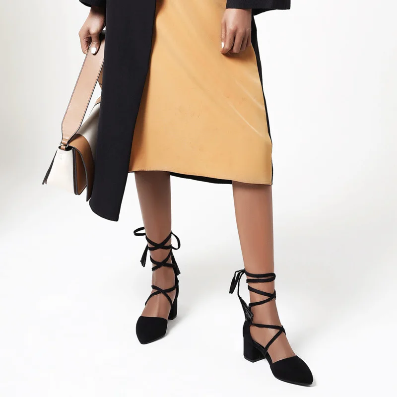

Women Pumps Pointed Toe Leopard Shoes Ankle Strap Femme High Heels Summer 2021 Fashion Ladies Party Women's High Heels Sandalies