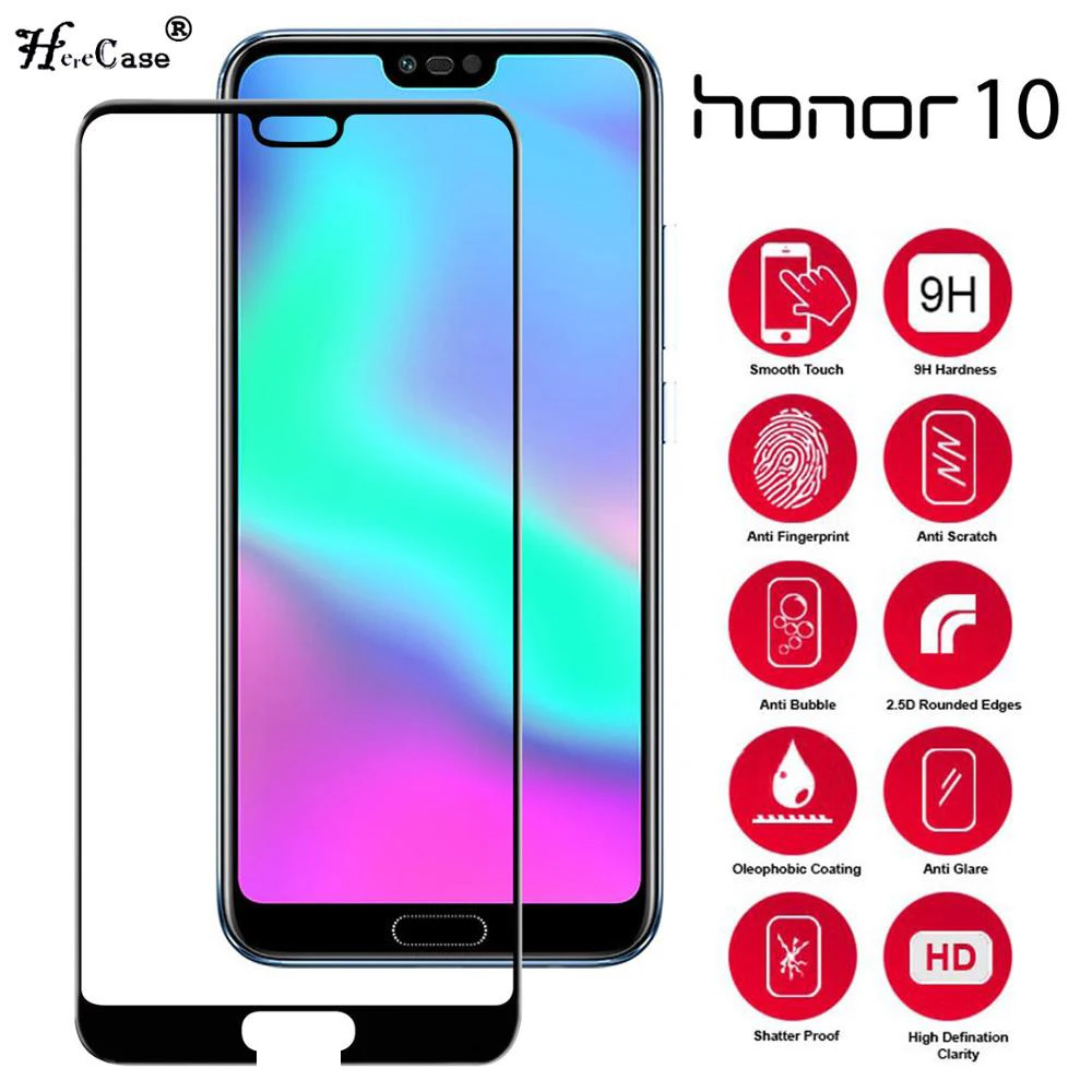 Защитное стекло закаленное для Huawei Honor 10/20/9/30 Lite | Мобильные телефоны и аксессуары