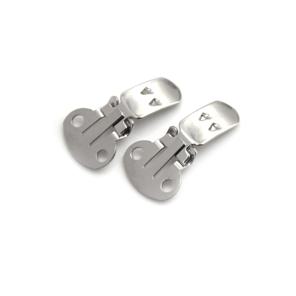 Зажимы для обуви из нержавеющей стали серебристого цвета 10/20 шт./лот | Обувь