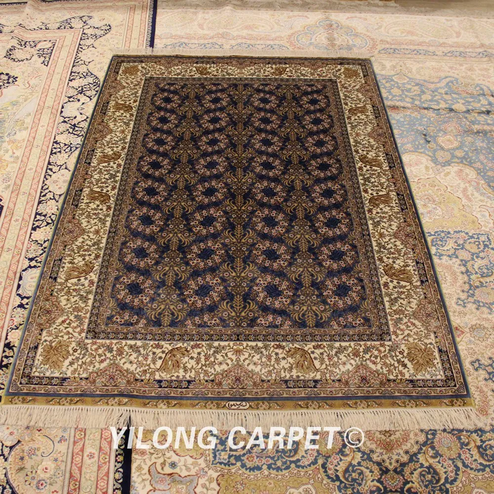 Традиционный турецкий Преимущественный ковер Yilong 4 'x 6' новые ручные коврики