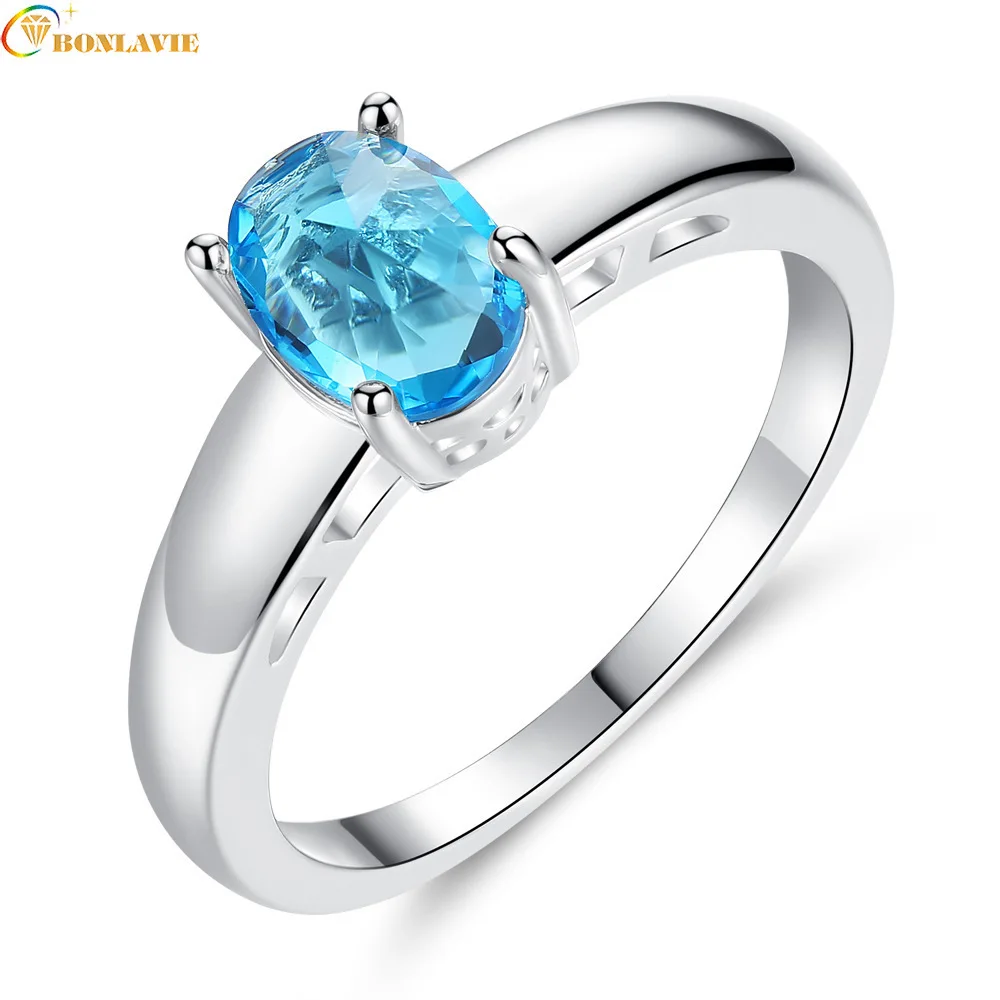 Модное дизайнерское кольцо с большим квадратным голубым камнем кольца для