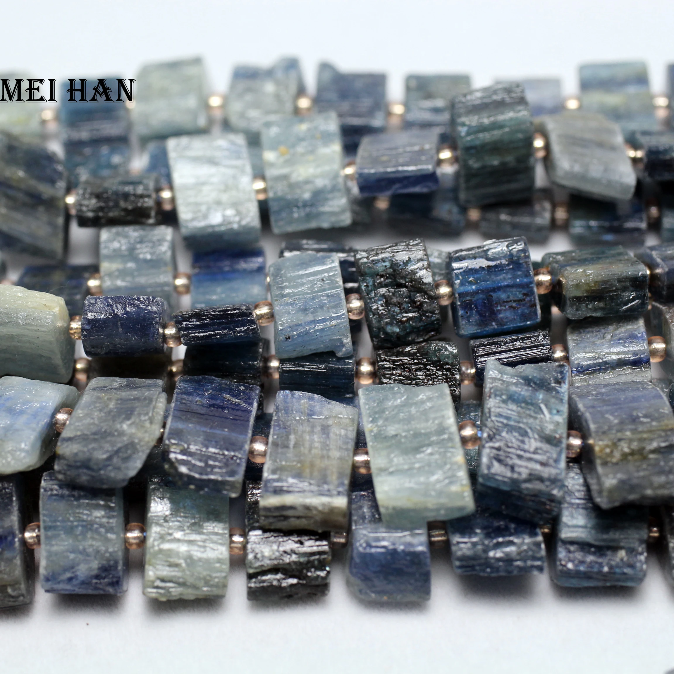Meihan природный гравий of Brazil kyanite 9 16*8 мм (33 бусины/нитка) бусины россыпью для