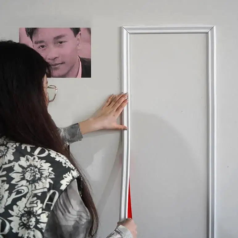 

1M Living Room TV Background Wall Decoration Gypsum Line Self-adhesive Sideline Ceiling Self-installed Wall Stickers Door Edging