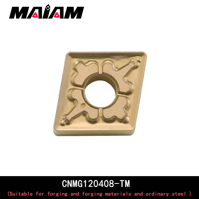 

CNMG1204 Rhombus 80 degree insert CNMG120404 CNMG120408 TM pattern insert MCLNR mcln for forging and ordinary 45# steel, A3