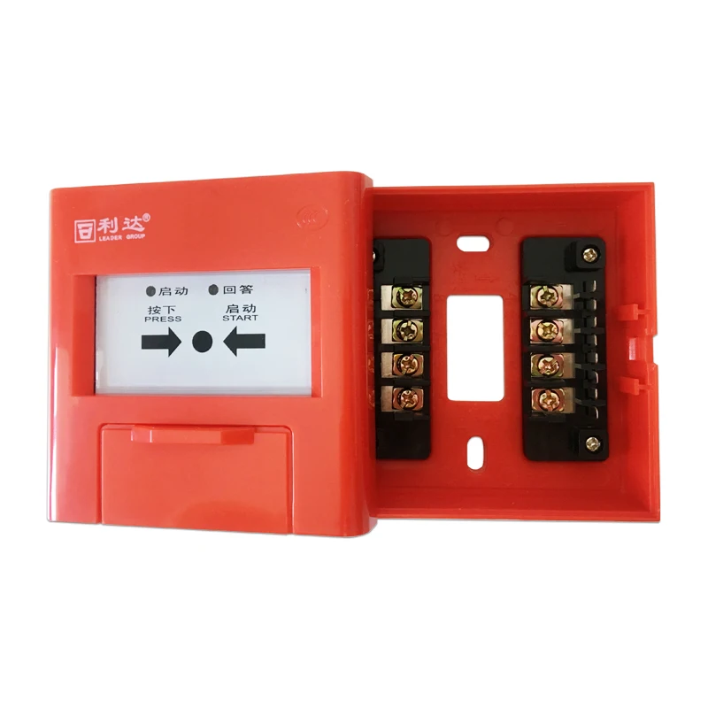 Пожарный гидрант Аварийная Кнопка обычная ручная точка вызова красный цвет