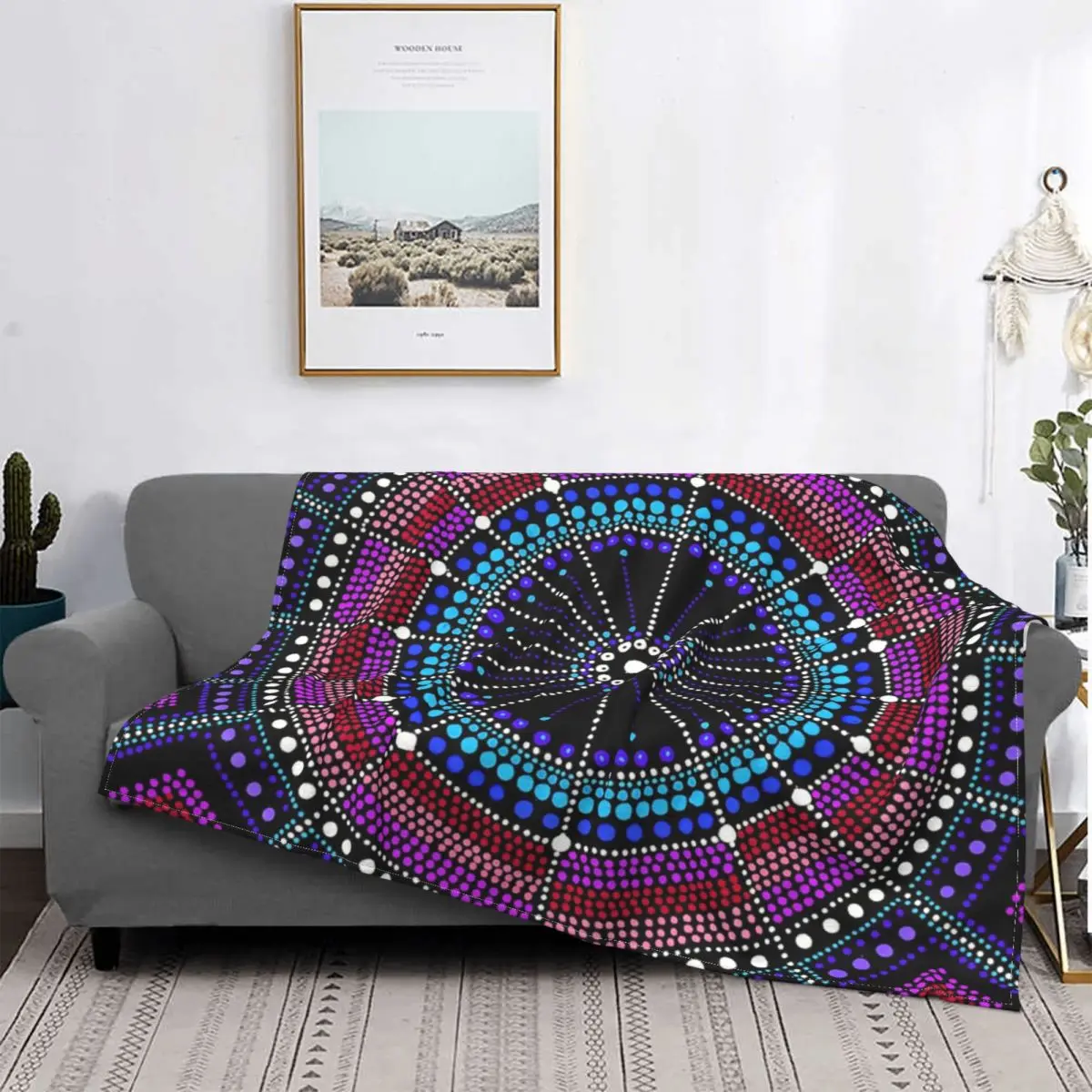 

Kaleidoscopio parte 2, manta, colcha, cubierta de cama a cuadros, sofá a cuadros, manta de verano, ropa de cama y fundas
